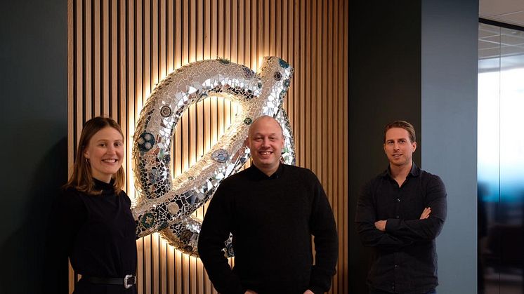 Gourmet chef and investment adviser in Astanor Christopher Haatuft Nysnøs deal team Guro Skjæveland and Lars Hvam.