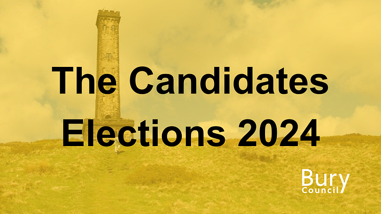 General Election - candidates in Bury confirmed