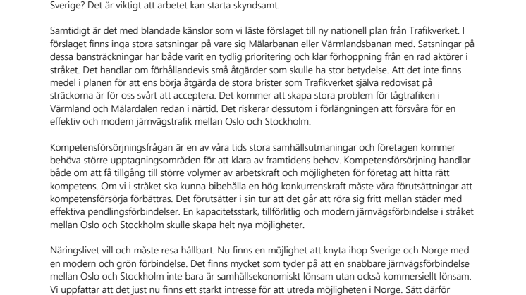 Öppet brev ang bättre förbindelser med tåg mellan Stockholm och Oslo.pdf