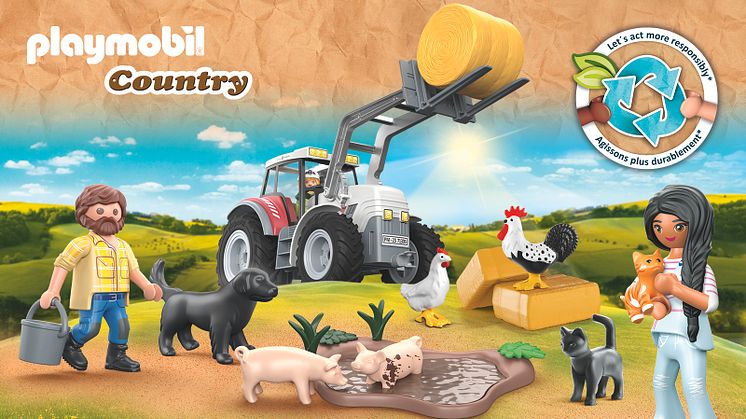 Erntezeit auf dem Bio-Bauernhof: Nachhaltiger Spielspaß mit PLAYMOBIL