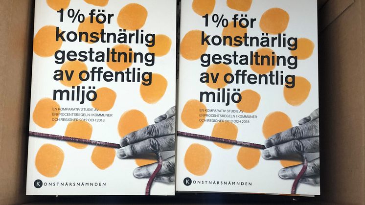 Ny rapport – 1% för konstnärlig gestaltning av offentlig miljö