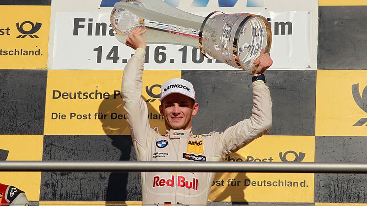 BMW kører Marco Wittmann vinder DTM 2016