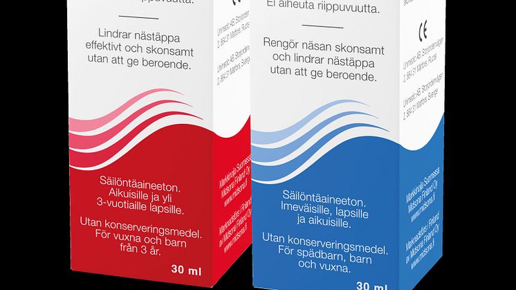 Miwana -nenäsumutteet limakalvojen kuivuuteen ja tukkoisuuteen