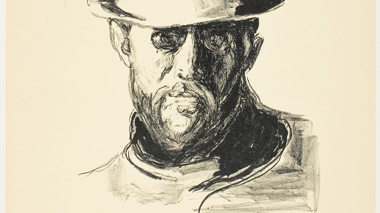 Edvard Munch: Hans Jæger II (1943-1944)