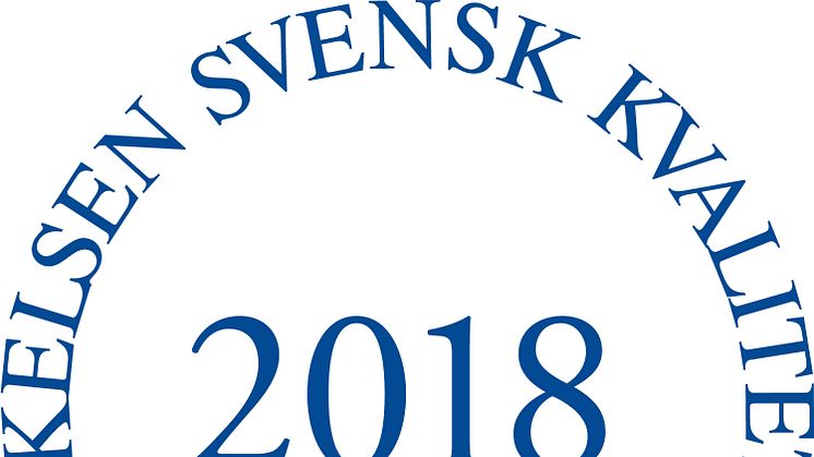 MTR Tunnelbanan tilldelas Utmärkelsen Svensk Kvalitet 2018.