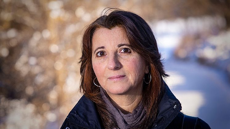 Stefania Barca blir Uppsala universitets fjärde gästprofessor på Zennströms klimatprofessur med inriktning klimatledarskap. Foto: Mikael Wallerstedt