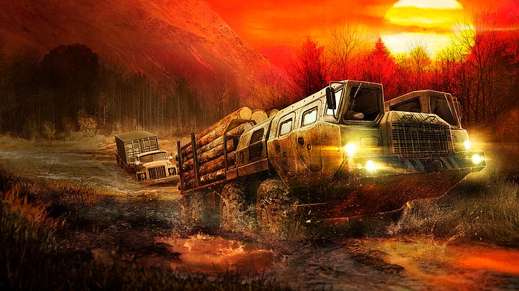 Spintires: MudRunner announces a new free DLC: The Ridge! 