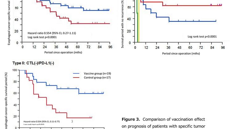 Efficacy of Esophageal Cancer Postoperative Adjuvant Treatment, Peptide Vaccine Treatment, Elucidated 5-year Survival Rate Approx. Doubled for Esophageal Cancer Patients - Kindai University