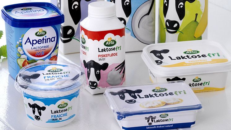 Arla satser på laktosefri produkter i 2014