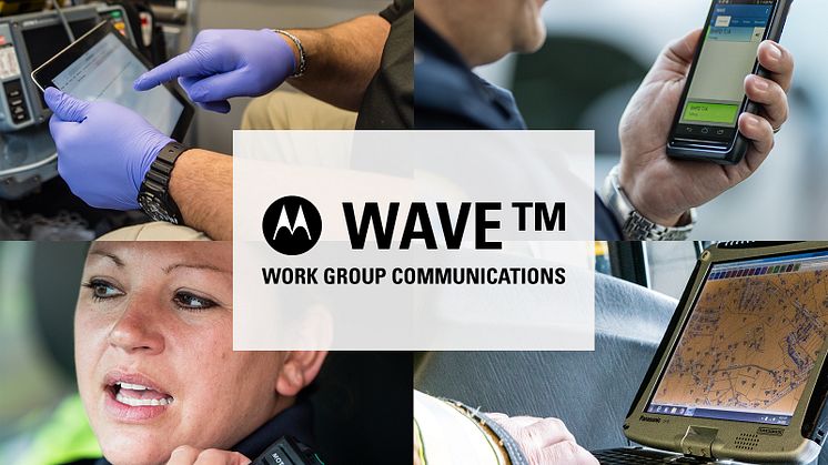 Motorola WAVE™ kopplar samman era medarbetare, över alla nätverk, oberoende av enhet.