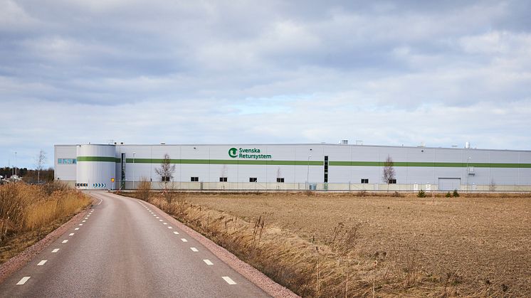 Svenska Retursystems produktionsanlägging i Västerås 
