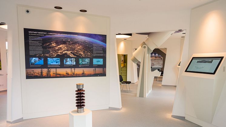 Blick in die Ausstellung "Erlebniswelt Kaolin" am Geoportal Bahnhof Mügeln - Foto: Tom Williger