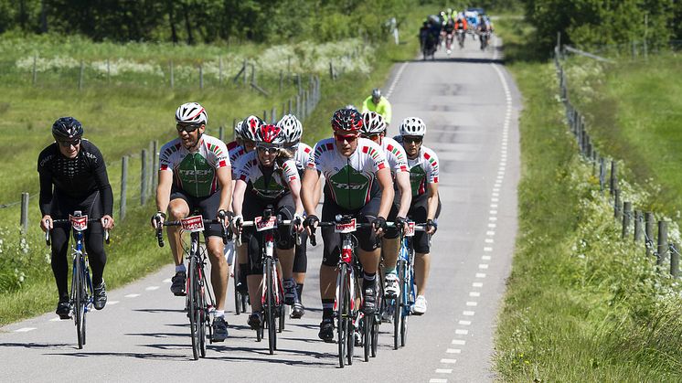 Cyklister tryggare när Vätternrundan är hjärtsäkrad