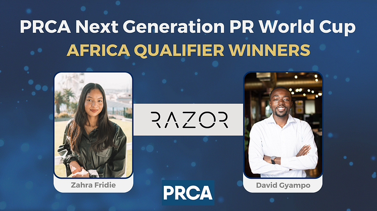 Razor wins PRCA Africa Next Generation PR World Cup 2023 Africa Qualifier