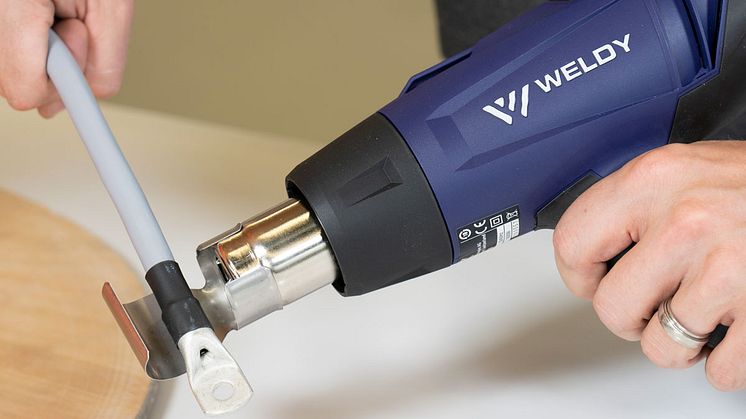 Tillsammans med vår partner WKK kan vi nu erbjuda varmluftspistoler från tillverkaren Weldy.