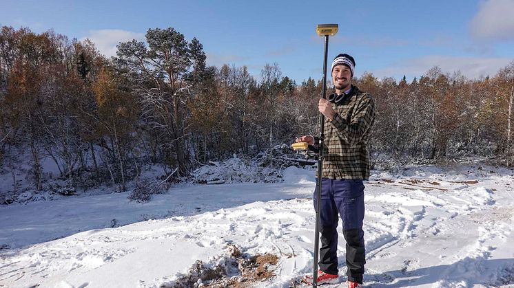 Utbildningen genomfördes av Erik Melin Söderström, längdskidåkaren som också har en masterexamen i klimatförändringar från studier i Alaska och Köpenhamn. Fotograf: Gabriella Edebo