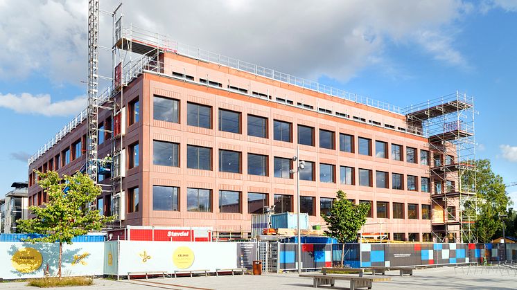 Vasakronans nya hus i Science Park kommer att inrymma kontor, men också stora areor med laboratorier. Livsmedelsverket blir huvudsaklig hyresgäst. Bild: Kjell-Arne Larsson
