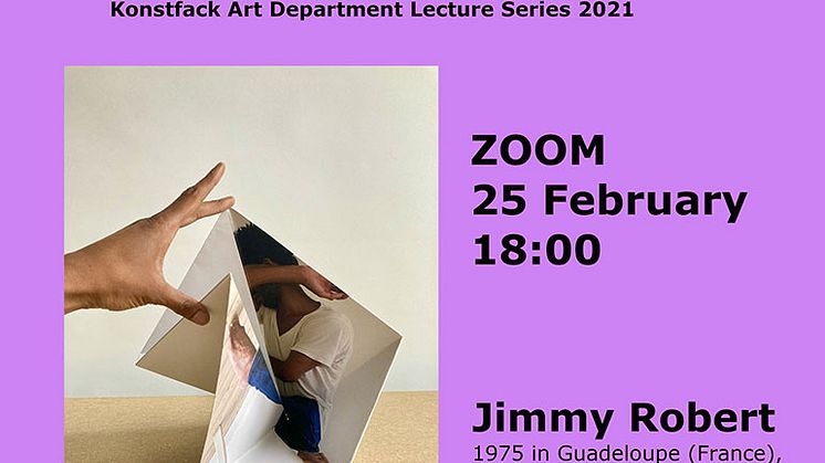 Welcome to a zoomed artist talk with Jimmy Robert
