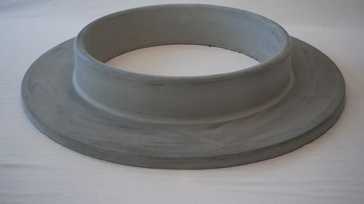 Planting ring made of concrete