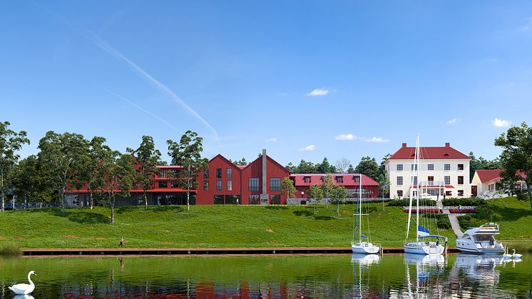 Smådalarö Gård, Haninge. Som det kommer se ut 2021.