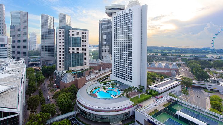 Pan Pacific Singapore Facade