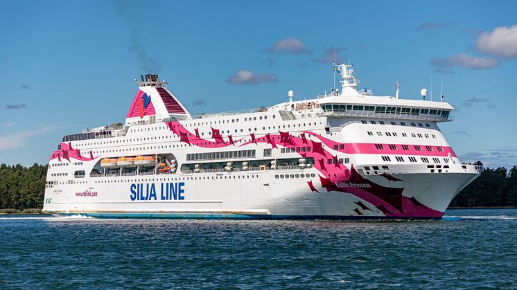 Die Baltic Princess auf dem Weg von Stockholm nach Turku (Bild: Marko Stampehl)