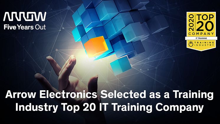 ​Arrow Electronics utsedd som Training Industry Top 20 IT Training Company