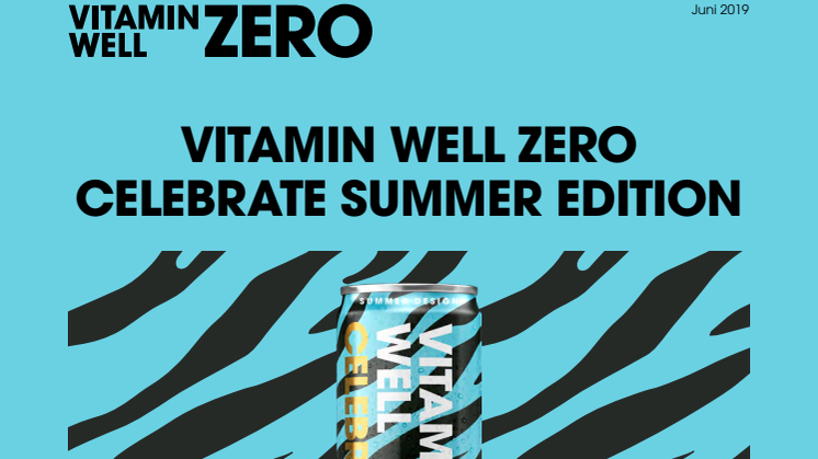 Vitamin Well ZERO Celebrate Summer Edition 