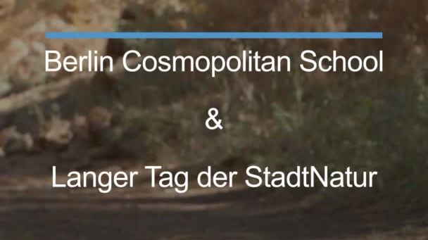 Langer Tag der Stadtnatur und BCS am 18./19.9.21