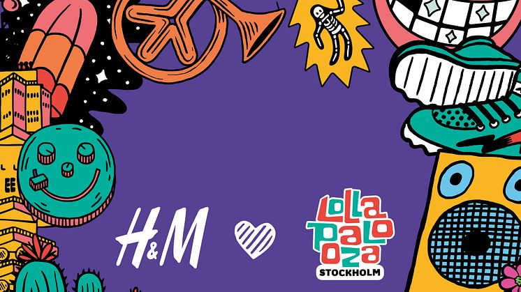 ​H&M BLIR PARTNER TILL LOLLAPALOOZA STOCKHOLM 