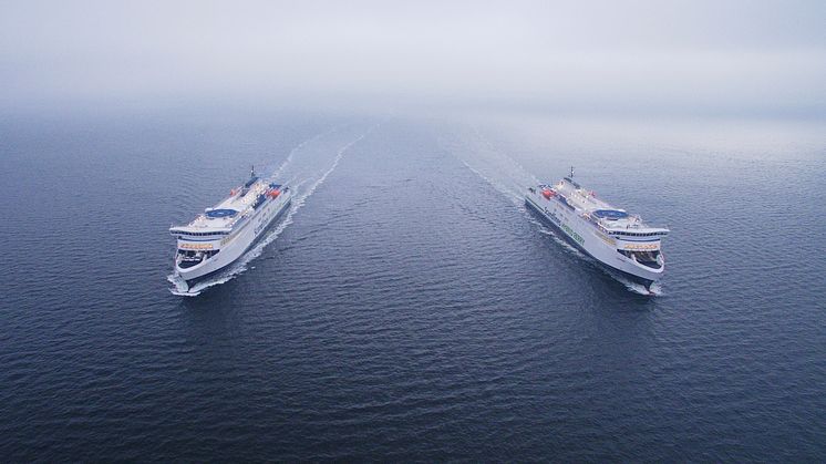 Scandlines' neue Hybridfähren "Copenhagen" und "Berlin"