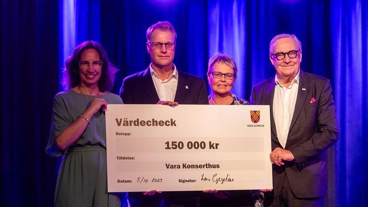 150 000 kr möjliggör mer kultur för barn och unga i Vara kommun