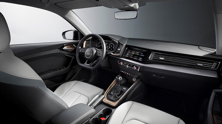 Audi A1 Sportback (Chronosgrå) cockpit
