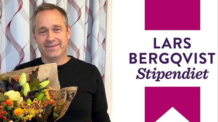Anders Bürger får 2020 års Lars Bergqvist-stipendium