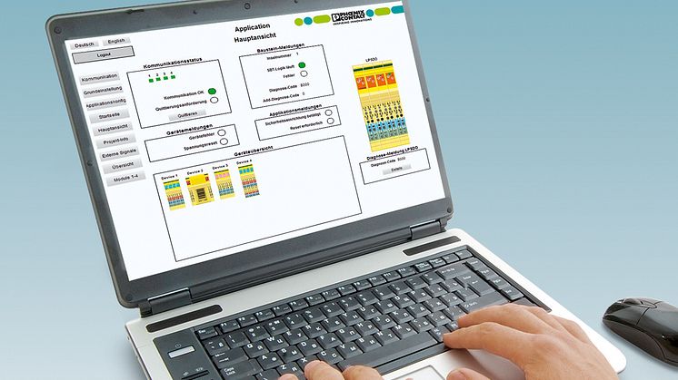 Easy start-up of SafetyBridge components