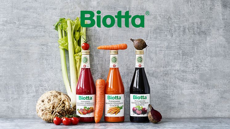 Drik dine vintervitaminer med Biotta