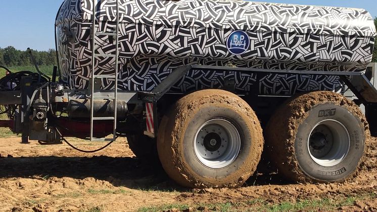 Die Antriebsachse BPW AGRO Drive für Agrarfahrzeuge im Feldeinsatz