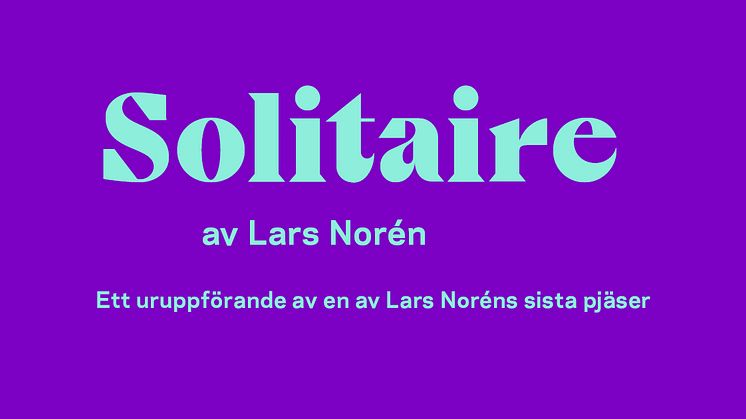 Folkteatern i samarbete kring en av Lars Noréns sista pjäser. Spelas på Folkteatern hösten 2022.