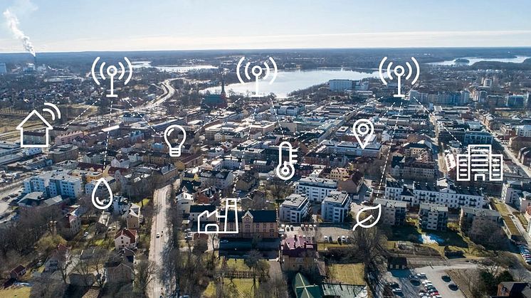 IoT sensorer smarta städer uppkopplad