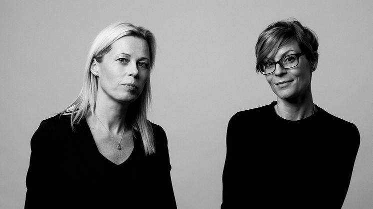 Lena Winqvist och Annika Nilsson från Hajja - pedagogik & kommunikation. Foto: Christopher Nielsen