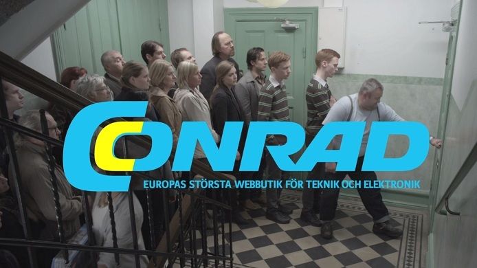 Årslång TV-kampanj från Conrad.se