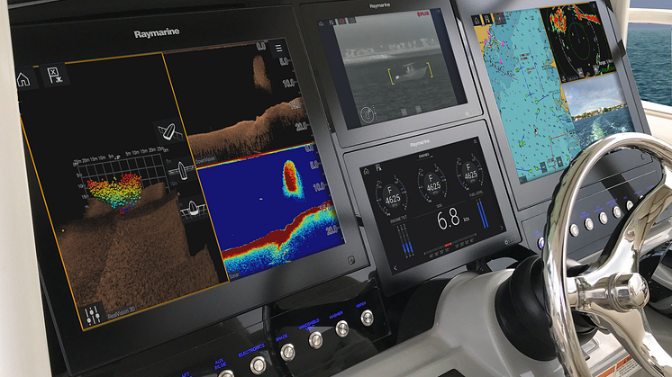 Raymarine - LightHouse 3 software on Axiom 