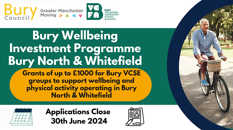 Grants to help improve residents’ health and wellbeing