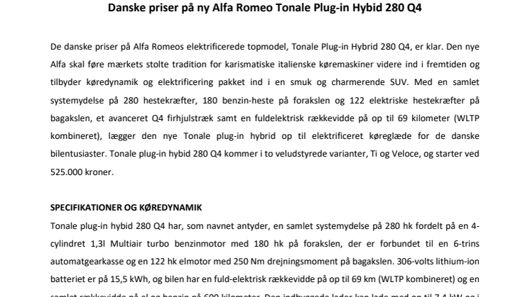 PM_DK-priser Alfa RomeoTonale Plug-In Hybrid Q4.pdf