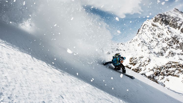 Freerider am Mettelhorn, Zermatt (Wallis)