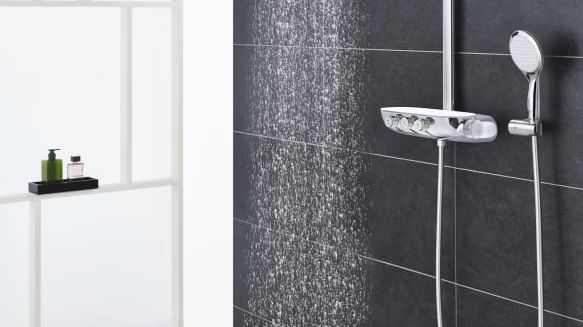 GROHE Rainshower® SmartControl – 3D Showering TRYCK, VRID, DUSCHA - en innovativ allt-i-ett lösning