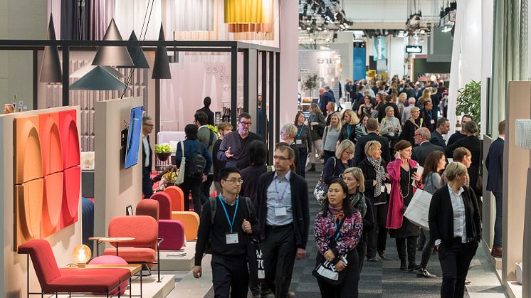  Stockholm Furniture & Light Fair strengthens its position at the international design scene