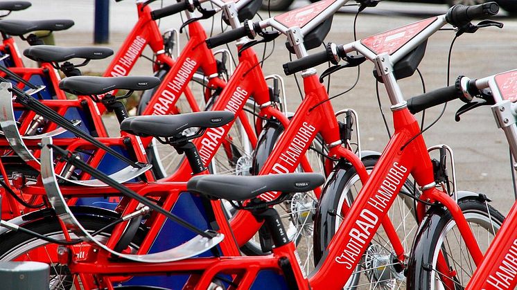 En af grundene til at Hamborg er med på denne liste, er byens i alt 3.300 bycykler, som er med til at gøre det markant nemmere for turister hurtigt at finde en cykel. Se den fulde liste nedenfor.