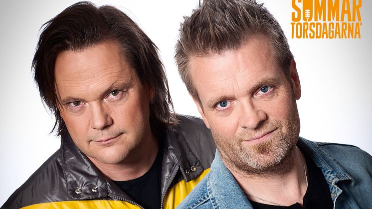 Sommarhits när Ekman & Syd gästar Sommartorsdagarna® - 27 juli