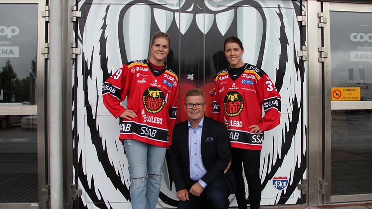 Emma Nordin, Magnus Edin och Michelle Karvinen